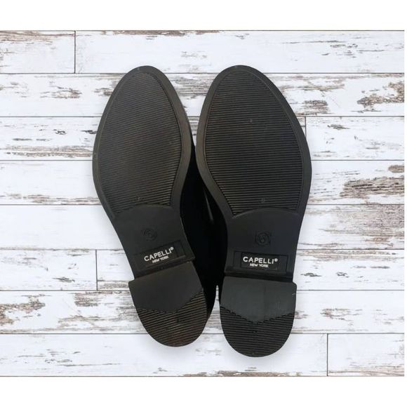 Capelli Chelsea Matte Black Waterproof Slip On Ankle Rain Boots Size 6 NEW - Picture 7 of 7